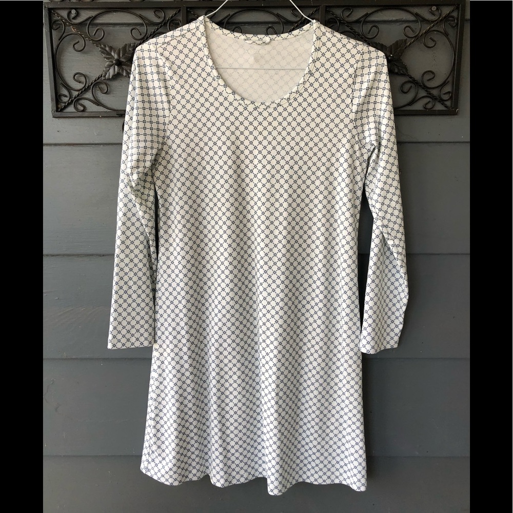 Land’s End Long sleeve Cotton Casual Dress S